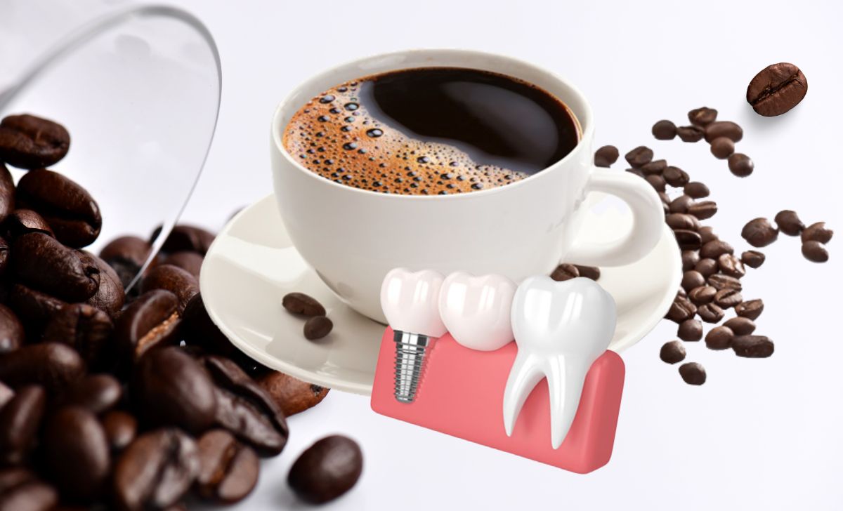 can i drink coffee after gum graft surgery