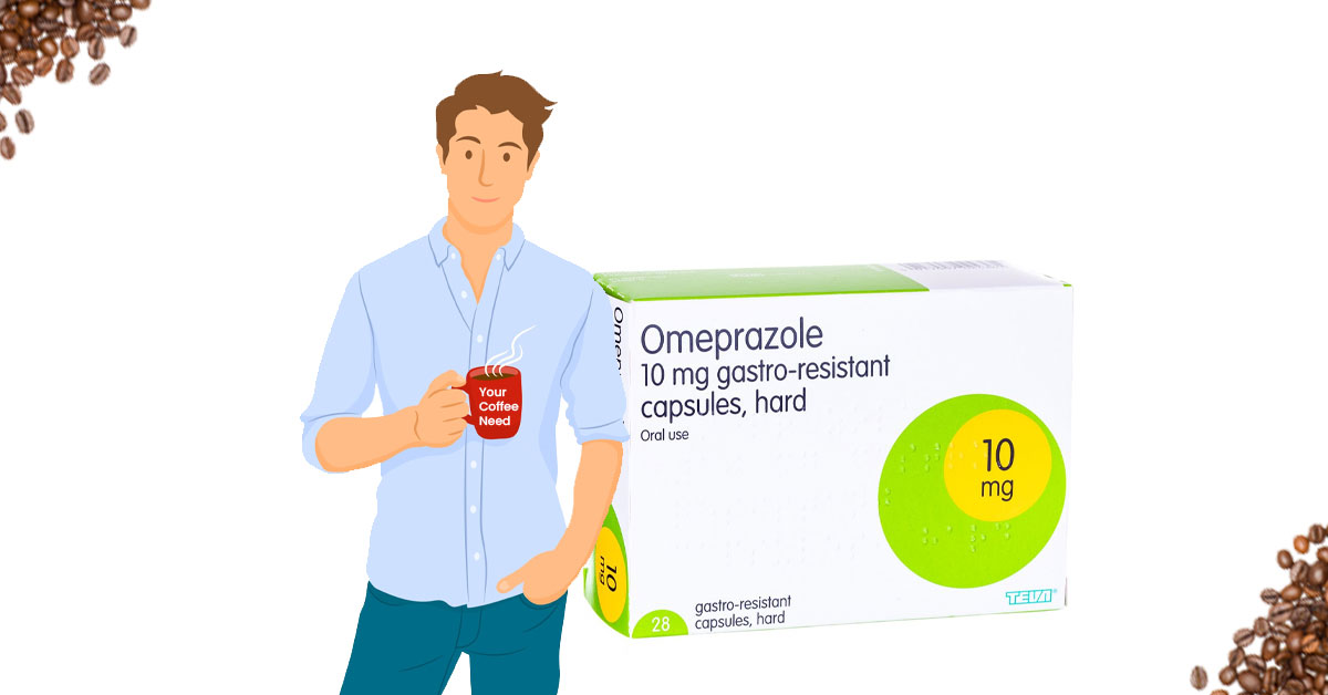 how soon can you drink coffee after taking omeprazole