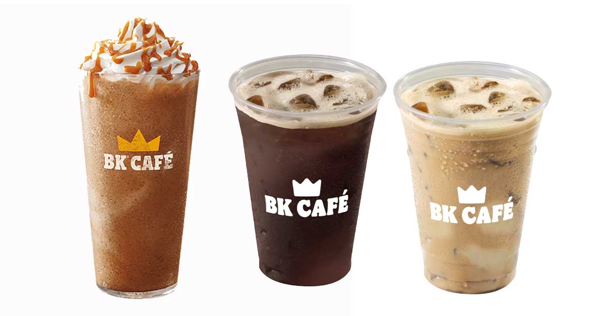 does burger king have iced coffee