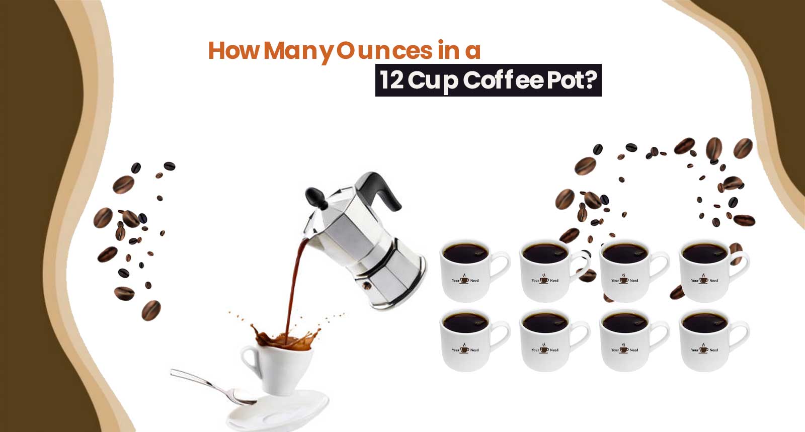 how many ounces in a 12 cup coffee pot