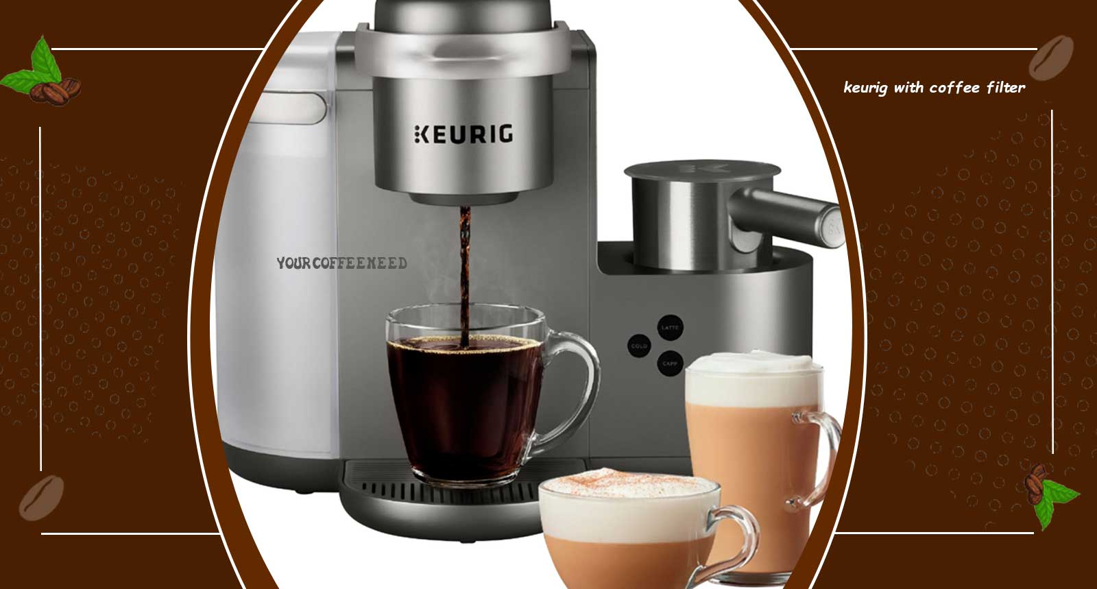 Keurig with Coffee Filter